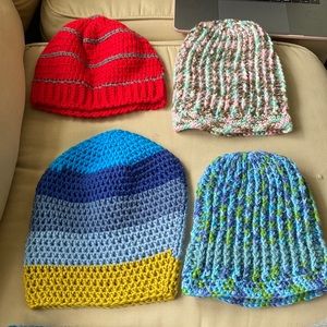 Handmade Crochet Beanies for Sale!